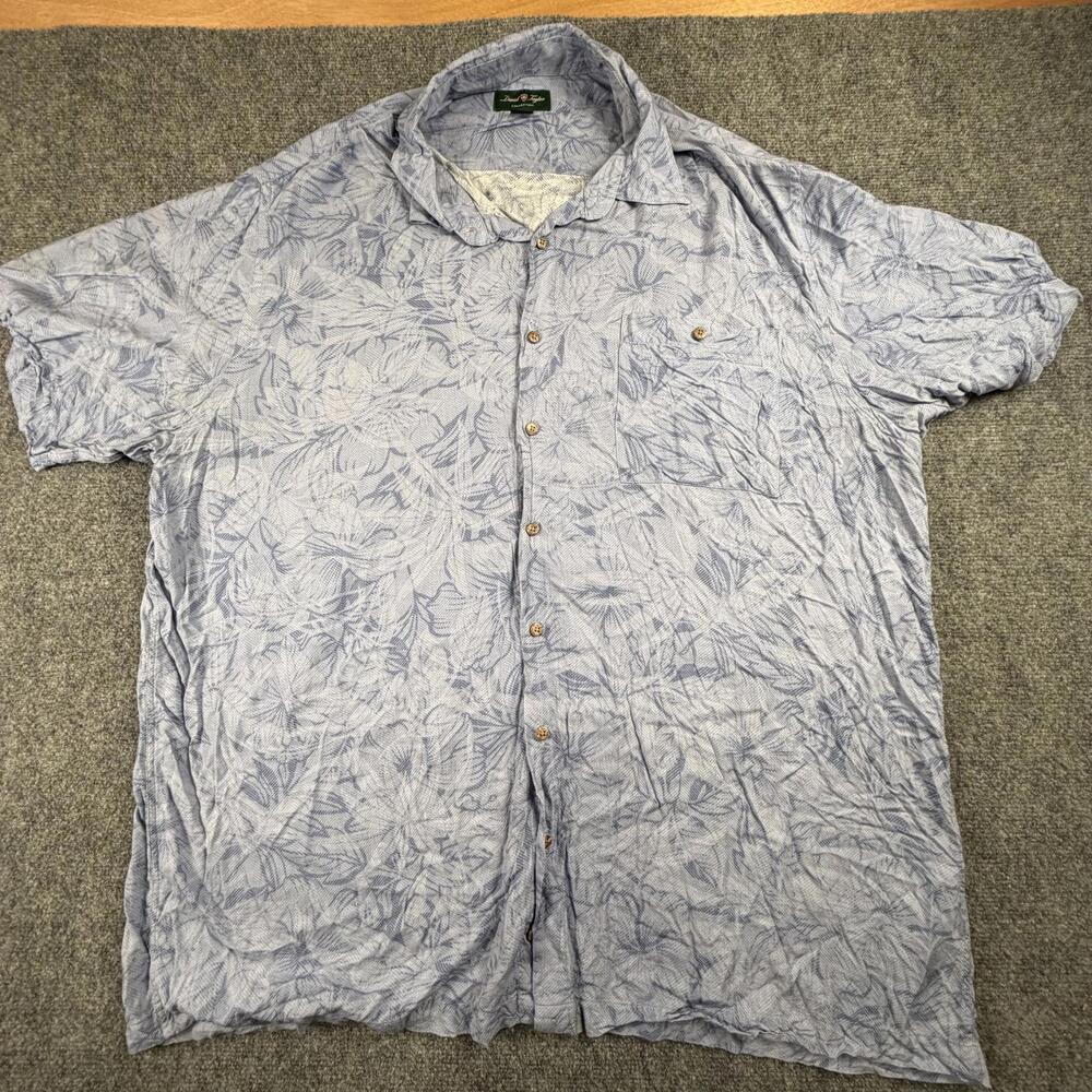David Taylor Collection Men's Casual‎ Shirt Size 2XLT #1029